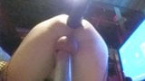 Xxl Analdildo in süßer kleiner Crossdresser snapshot 5