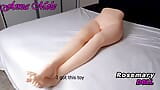 Ass and feet sex doll by RosemaryDoll PAWG fucks new sexy doll Active riding on a dildo snapshot 1