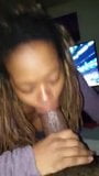 Dreadhead tomboy sucking BBC snapshot 4