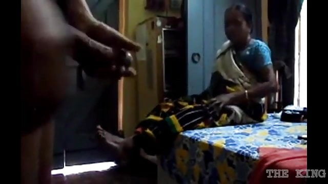 Showing a picture to my grandmother