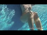 Flashing and public sex video in a pool snapshot 3