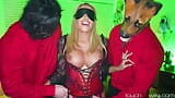 Hotwife Fucked By 2 Mysterious Men in Costumes on Halloween - Vivianne De Silva - TouchMyWife snapshot 3