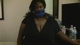 Beautiful Ebony BBW in Bondage snapshot 12