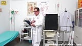 Physical exam and pussy check-up of hot blonde Luci Angel snapshot 2