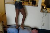 Black Goddess trampling a loser snapshot 6