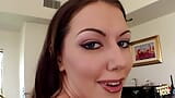 Thick French PAWG Alicia Alighatti Loves Swallowing Cum After Having Her Tight Asshole Pounded Intensely snapshot 2