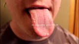 Tongue Fetish - Mike Hauk Tongue Video 3 snapshot 1