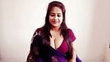 Desi Step Sister Arya Nangi Hogai Step Brother Ke Friend ke Saamne - Clear Hindi Video Call snapshot 4