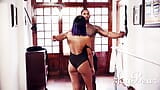 Strict Ballet Teacher Kali Sudhra Dominates Her BBC Student Into Fucking Her Pussy snapshot 1