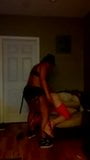 Black girl pegging hubby snapshot 3