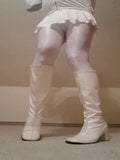 Dance in white skirt snapshot 7