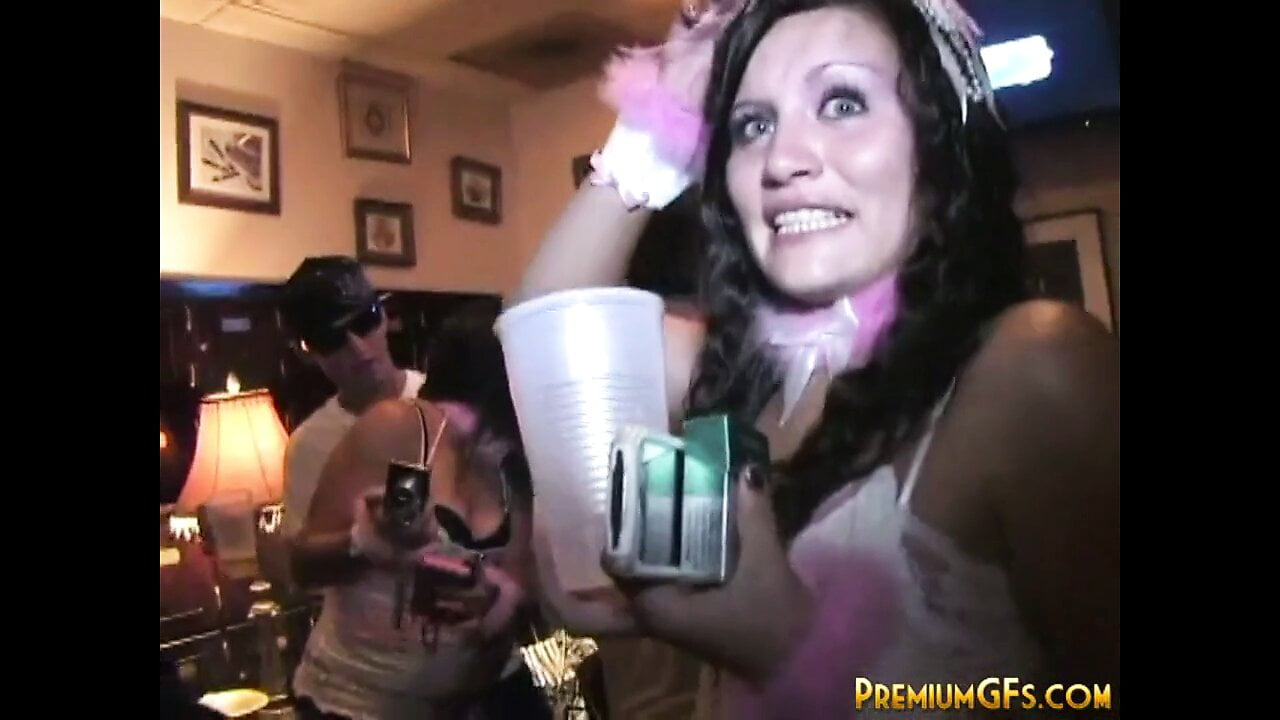 Party Blonde Blows a Black Big Dick