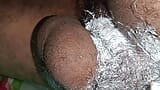 Sister-in-law applied the hair of brother-in-law's penis with her hands and cleaned it thoroughly. snapshot 7