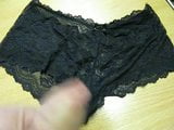 MIL's Black Lace Panties Need Cum Dump snapshot 3