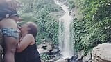 Ang Sabi ko tara sa FALLS hindi SUCK MY BALLS - Pinay Reima Public Waterfall Fuck snapshot 3