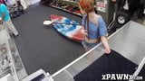 Little redhead temptress earns money by fucking in pawnshop snapshot 2