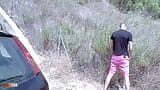 Busty Romanian Ivana Rosano outdoor fucking snapshot 1