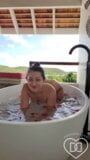 Dani’s bath masturbation snapshot 9