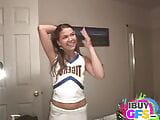 Sexy cheerleader, pov slipje fotoshoot snapshot 2