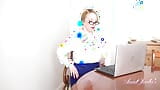 AuntJudys - 53yo Busty Blonde Bombshell Lucy at the Office snapshot 1