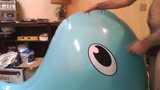 Inflatable Big blue whale snapshot 3