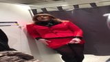 Elegant red skirt suit snapshot 9