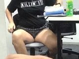 My classmate have sexy thigh snapshot 5