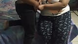 BBW Big Ass & Huge Boobs Hot Stepsister Gets Horny and Bed Share with Stepbrother - Blowjob & Huge Fuck snapshot 3