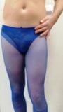 Misr4 - cumshot in blauwe panty close -up snapshot 1