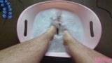 Wash and scrub my big dirty feet snapshot 5