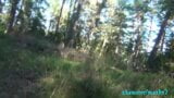 Culona madura follada en el bosque Sexo amateur al aire libre. snapshot 6