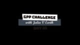 Day 23 of GPP Challenge with Julia V Earth. Let's take a rest with easier training. snapshot 1