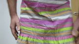 Colourfull dress and underwear snapshot 1