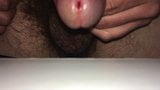 Thick sticky cum load close up hands free snapshot 1