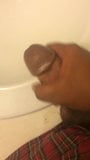 Thick Black dick playing with himself snapshot 7