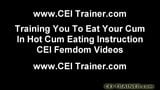 I want you to jerk off and eat your cum CEI snapshot 3