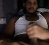 Str8 Southside Chicago Black Guy Wanks & Cums On Cam snapshot 1