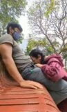 Asian lover – Blowjob And Fucking In public park snapshot 2