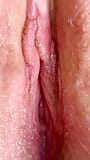 Super Close-Up Wet Pink Pussy and Clit Orgasm snapshot 2