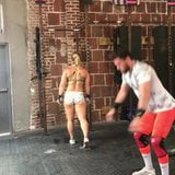 Crossfit pawg gran botín gruesos muslos snapshot 1