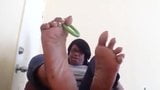 Mature lady ebony soles snapshot 14