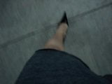 Joana V0mit Cd walking in grey short dress and masturbating snapshot 1