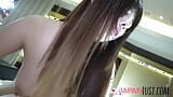 Busty Japanese Amateur Hairy Pussy Creampie snapshot 13