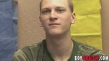 Cute twink Paris Killian solo masturbation after interview snapshot 6