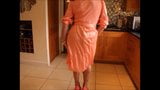 Sindy in salmon pink dress snapshot 8