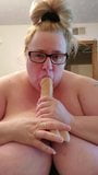 Big tit bbw smothered dildo snapshot 1