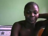 Camming with an African beauty snapshot 24