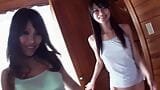 two asian girls fuck american clients until his cock cums in their faces snapshot 3