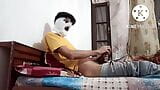 Indian Straight Boy Big Cock Masturbation snapshot 6