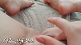 Fingering in close up with intense orgasm on the bed snapshot 12